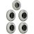 Kit 1 Dispositivo de Aspiração e 4 Retornos Inox Sodramar 50mm - Imagem 1