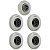 Kit 1 Dispositivo de Aspiração e 4 Retornos Inox Sodramar 50mm - Imagem 3