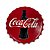 Tampa de Garrafa Gesso Decorativo Coca-Cola - Imagem 1