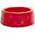 Comedouro De Patinha Vermelho 300ml - Imagem 1