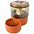 Bebedouro de Cerâmica Fumê para Cães e Gatos 4 Litros 1 unidade - Imagem 1