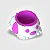 Comedouro Simples Pata Forte N°3 Rosa - Imagem 1
