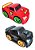 Carro Brinquedo Batman Robin Dc Justiça Carrinho Roda Livre - Imagem 1
