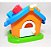 Brinquedo Aprender Formas Casinha Bloco Montar Cores Números - Imagem 6