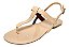 Sandália Feminina Rasteira Casual Rasteirinha Leve Dia A Dia - Imagem 1