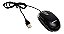 Mouse Óptico Com Fio Usb P/ Notebook Pc Escritório 3 Botões - Imagem 3