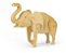 Quebra Cabeça 3d Elefante Decoração Casa Escritório Presente - Imagem 2