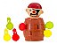 Jogo Brinquedo Infantil Mini Barril Pula Pirata Diversão - Imagem 1