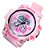 Relógio Feminino Digital Cronometro Pulseira Luz Led Smael - Imagem 9