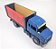 Caminhão Baú Carrinho Roda Livre Caçamba Brinquedo Mdf 30 Cm - Imagem 9