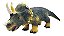 Brinquedo Boneco Animais De Vinil Dinossauros Triceratops - Imagem 2