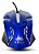Mouse Gamer Knup Pc Usb 2.0 Led Luminoso 1600dpi 3d Kp-v15 Cor Azul - Imagem 7
