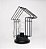 Luminária Decorativa Seta Home Office Casa Abajur Led Metal - Imagem 5