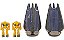 Boneco Lightyear Cyclops E Naves Capsulas Brinquedo Espacial - Imagem 3