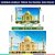 Quebra Cabeça Taj Mahal India Decoração Arquitetura 1000 Pçs - Imagem 4