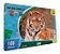 Quebra Cabeça Animais Tigre Zoo Presente Decoração 108 Pçs - Imagem 1