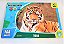 Quebra Cabeça Animais Tigre Zoo Presente Decoração 108 Pçs - Imagem 4