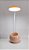 Luminária Decoração Home Office Abajur Led C/ Porta Lápis - Imagem 6