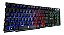 Teclado Gamer Evolut Eg206rb P/ Computador Luz Rainbow Usb - Imagem 1