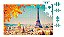 Quebra Cabeça Torre Eiffel Paris França Decoração 1000 Pçs - Imagem 1