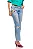 Calça Patogê feminina reta jeans cintura regular baixa - Imagem 2