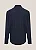 Camisa Social Slim Com elastano Azul Marinho - Imagem 4