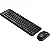 Teclado e Mouse Logitech MK220 Sem Fio Compacto Preto ABNT2 - 920-004431 - Imagem 3