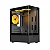 Gabinete Gamer Bluecase Nuker V2 Pro, Preto, Com 3 Fans - BG-053 - Imagem 1
