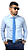 Camisa Social Manga Longa - Azul Neve - Imagem 1