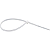 ABRACADEIRA DE NYLON BRANCA 200MM X 2,5MM NOVE54 - Imagem 1