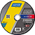 DISCO DE CORTE 115MM X 1MM X 22,23MM STANDARD NORTON - Imagem 1