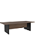 MESA DE REUNIÃO MODENA TAMPOS 40MM ENCABEÇADO - INCOFLEX - Imagem 1