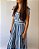 Vestido Nice listrado azul - Imagem 1
