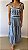 Vestido Nice listrado azul - Imagem 4