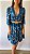 Vestido Talita estampado azul - Imagem 2