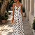 Vestido longo Poá Branco - Imagem 1
