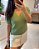 Blusa Catherine Decote V verde claro - Imagem 3
