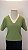 Blusa Catherine Decote V verde claro - Imagem 1