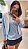 Camisa Celine Azul - Imagem 3
