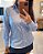 Camisa Celine Azul - Imagem 2