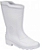 Bota Branca PVC Grendene Cano Medio Galocha - Imagem 1