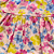 Vestido Gatinha Flor Bebê Menina tamanho G 9 meses - Imagem 4