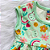 Vestido Flor Sol Arco Íris Bebê Menina tamanho P 3 meses - Imagem 3