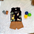 Conjunto Camiseta Regata Safári e Bermuda Bebê Menino tamanho P 3 meses - Imagem 1