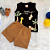 Conjunto Camiseta Regata Safári e Bermuda Bebê Menino tamanho P 3 meses - Imagem 2