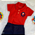 Conjunto Camiseta Pólo Lion e Bermuda Bebê Menino tamanho P 3 meses - Imagem 2