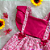 Romper Saia Bebê Rosa tamanho 6 a 9 meses - Imagem 2