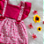 Romper Saia Bebê Rosa tamanho 6 a 9 meses - Imagem 3