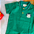 Conjunto Camiseta Gola Polo Verde e Bermuda Azul Marinho Menino tamanho 3 - Imagem 2
