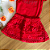Conjunto Blusa Manga Curta Vermelha Happy e Shorts Saia Vermelho Menina tamanho 1 - Imagem 4